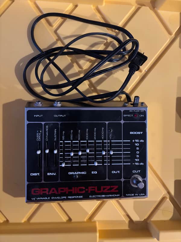 DJ機材 Electro-Harmonics Graphic Fuzz Graphic Fuzz | DISCONTINUED 2023 | EQ / Distortion / Sustainer