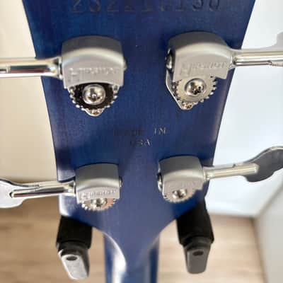Gibson Les Paul Junior Tribute DC Bass 2019 - 2024 - Blue Satin image 5