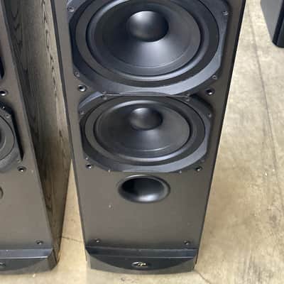 Paradigm tower speakers  Studio 100 v2 1999 Black image 2