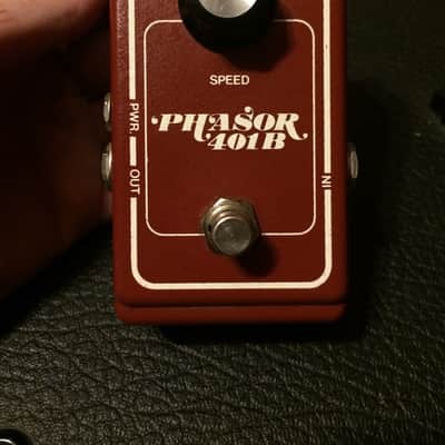 DOD Phasor 401B ** Script Design ; MORE ELUSIVE THAN 401 / MXR Phase 90! ** 1970s Burgundy & White image 7