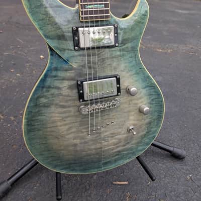 Diamond (formerly DBZ) Monarch EX 2017 Ice Blue Quilt Top w/Factory Hardshell Case image 1
