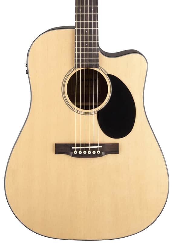 Jasmine JD36CE Cutaway Dreadnought Acoustic Electric Guitar image 1