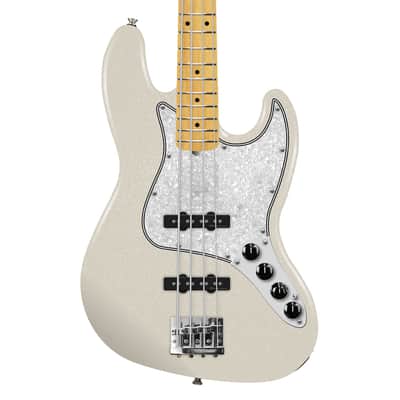 Fender Player II Modified Active Jazz Bass - Olympic Pearl w/Maple FB image 1