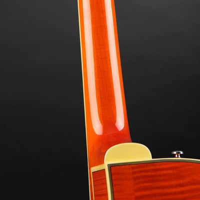 2009 Epiphone Emperor Swingster Sunrise Orange image 8