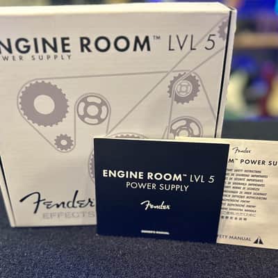 Fender Effects Engine Room LVL 5 Power Supply w/Cables & Manual image 2