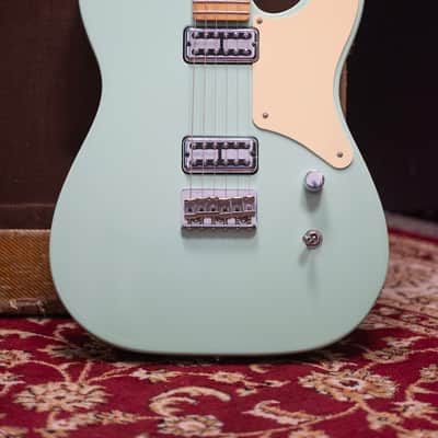 2014 Fender Mexico Cabronita Telecaster - in Surf Green image 3