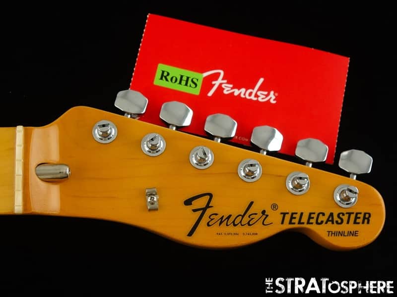 Fender AV II American Vintage 1972 Tele Thinline, NECK w/ TUNERS, 72, MN Maple image 1