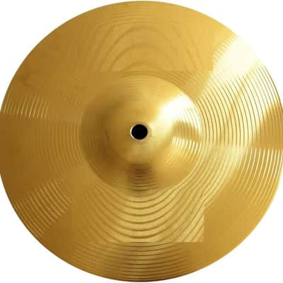 10"Splash Cymbal Golden Practice Drum Cymbal for Drum Set image 1