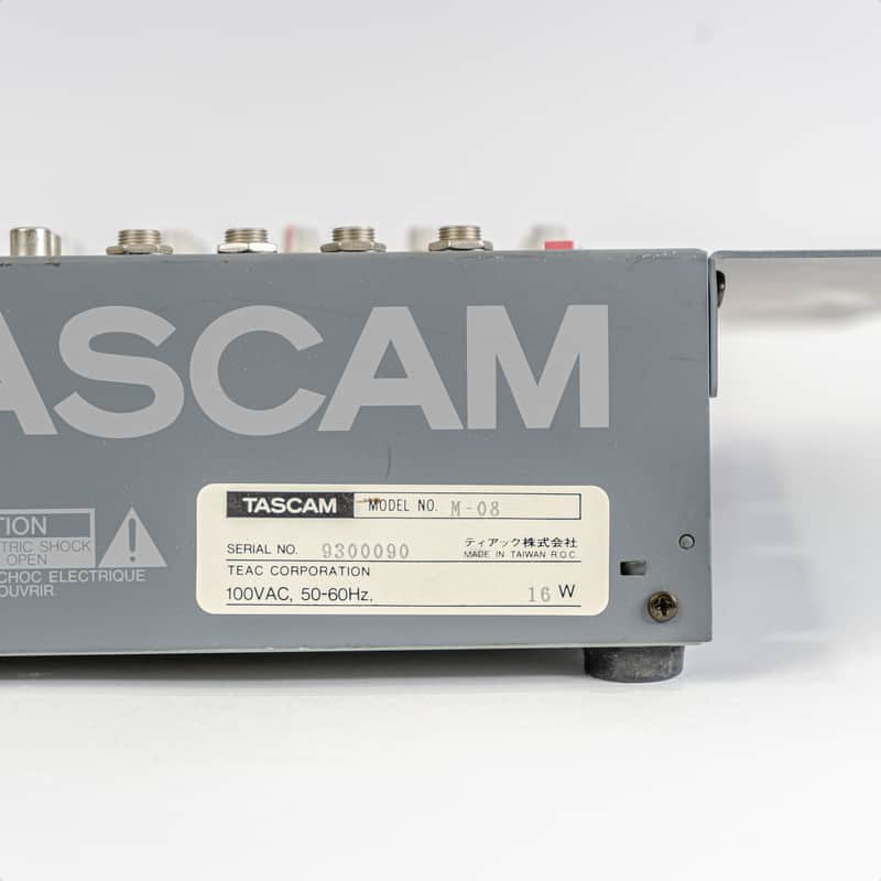 Tascam M-08 8 Channel Analog Mixer - Vintage Soundboard Mixing