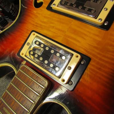 Univox Coily Made In Japan Flamey Body Changed Pickups Original Tremolo Read Entire Description image 9