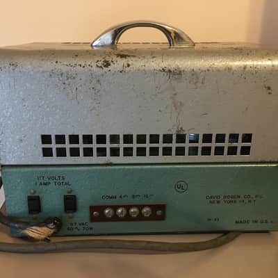 Bogen DB10-1 Vintage Tube Amplifier For Repair image 2