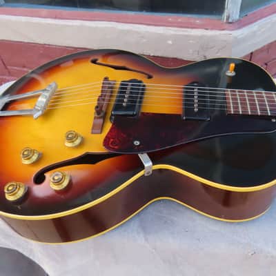 GIBSON ES-125-D 1957 SUNBURST P-90's ORIGINAL PRISTINE RARE!! 30-50 MADE!? image 2
