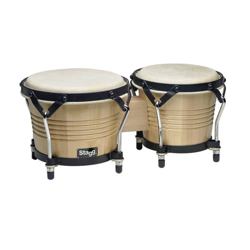 Stagg BW-200 Bongos Wood Natural image 1