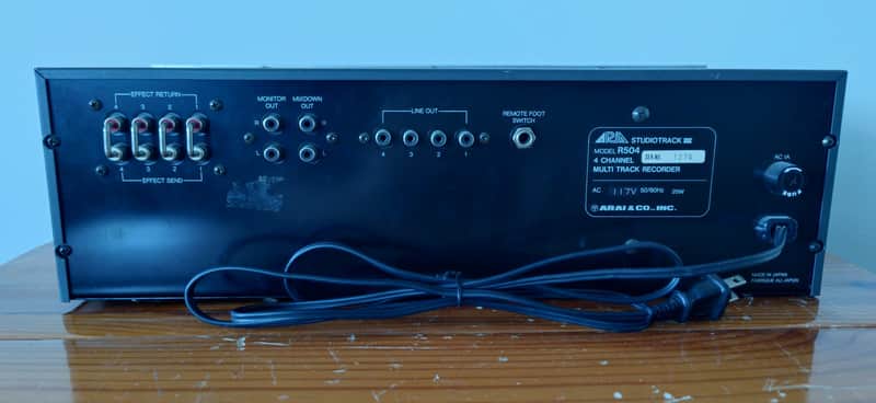 Aria Studiotrack III R504 - 4 Track Cassette Recorder * Video