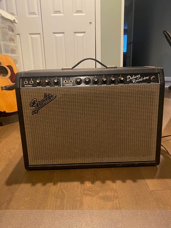 Fender Deluxe Reverb 1966 - Black Face image 1