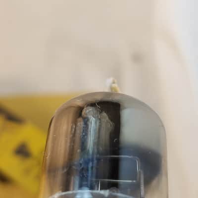 Sylvania 12BH7A tNOS AT1000 TESTED Vacuum Tube black plate 12BH7 dual triode 1950-1959 image 7