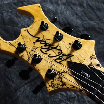 B.C. Rich Warlock Exotic - Spalted Maple - VERY GOOD condition image 3