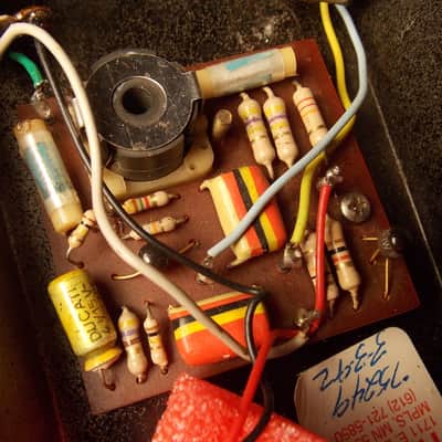 1967 Vox Clyde McCoy Script Wah Pedal with Original ICAR Pot,bag SOUNDS PERFECT! image 14
