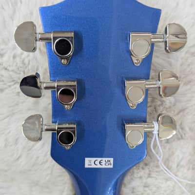 G2420T Streamliner Hollow Body with Bigsby, Broad'Tron BT-3S, Fairlane Blue image 6