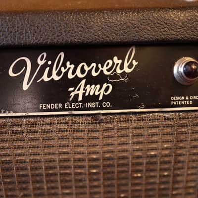 Fender Blackface Vibroverb (1964) image 2