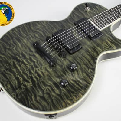 Epiphone Les Paul Custom Prophecy EX 2008 - Trans Black **New Bone Nut** image 18