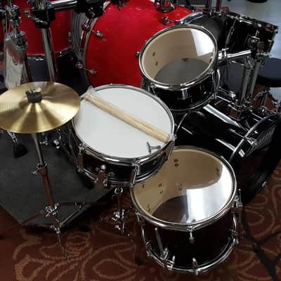 Ludwig Accent Jr. Complete Drum Set Black LJR1061 image 8