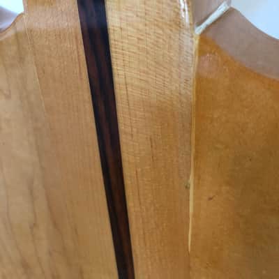 1970 Epiphone ET-288N Neck-thru MIJ Bass with Hardshell Case EXC+ Condition image 15