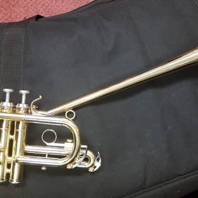 Berkeley 3 in 1 Jazz Bent Trumpet in C ( w/2nd Herald Bell) image 5