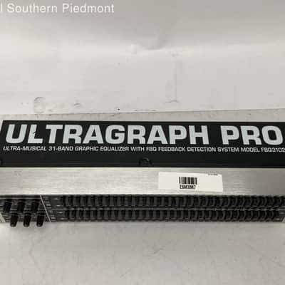 Behringer Ultragraph Pro FBQ3102 31-Band Stereo Graphic EQ 2000s - Black image 5