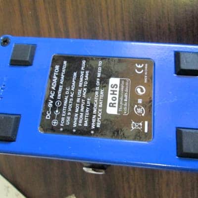 Modtone Deep Dive Octave Plus Guitar effects pedal mod tone blue image 5