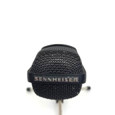 Vintage Sennheiser MD421-U-4 MD421 MD421-U4 Cardioid Dynamic Microphone - 1980s - With original microphone clip image 3
