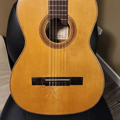 Casa Parramon vintage Classical Guitar made in Barcelona Spain 1960's image 3