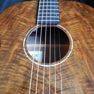Breedlove SC20/W | 1990's Serial No. 2465 | Highly Figured Flamed Walnut | Signed Steve Henderson image 12