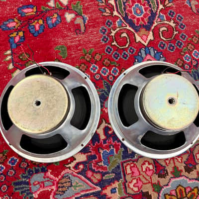 McKenzie - Pair of 12” 50w Guitar Speaker 8 ohms - 1970’s Marshall JMP Spec image 2