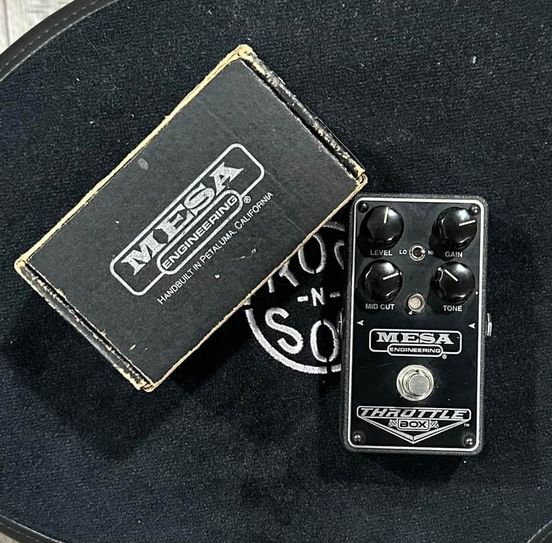 Mesa Boogie Throttle Box Overdrive Pedal 2010s - Black image 1