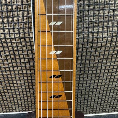 Teisco Lap Steel 50s-60s With Case Natural image 5