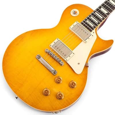 Gibson USED ​​1958 Les Paul Reissue Lightly Figured VOS Hand Selected 2013 Version Faded Lemon Burst [SN. 83926] image 6