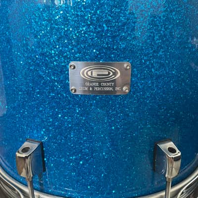 OCDP Custom Drum Set - Blue Glass Sparkle image 6