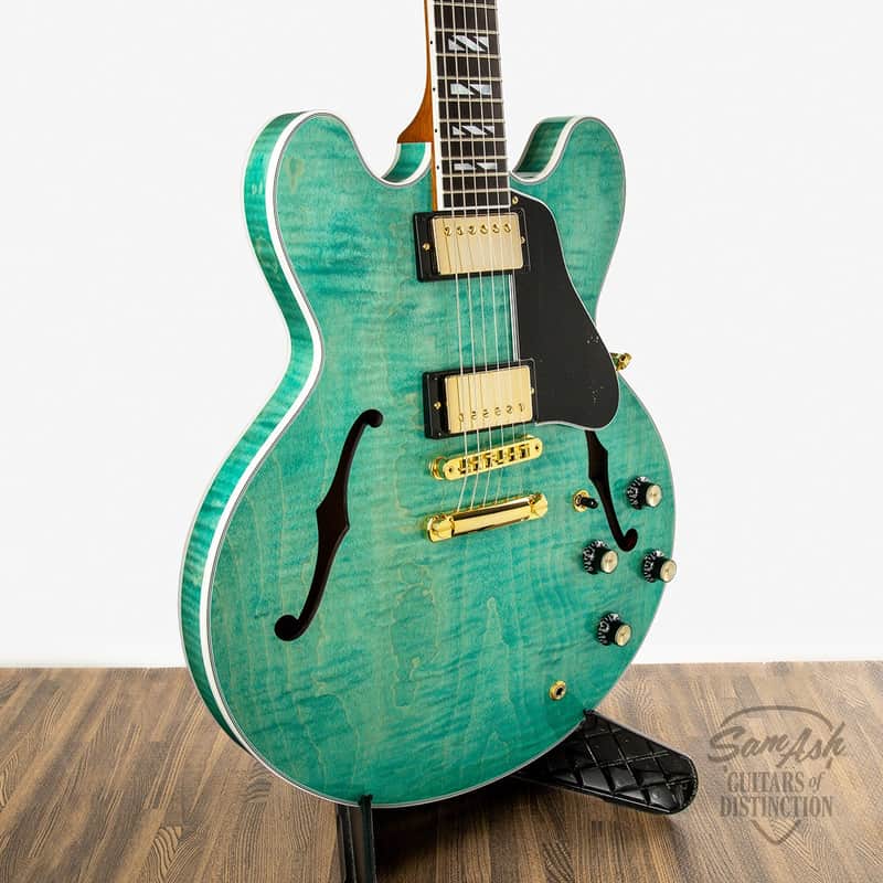 Gibson ES Supreme Semi?Hollow Electric Guitar – Seafoam Green image 1