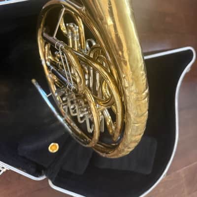 C. G. Conn 6D Double French horn. Made in USA image 11