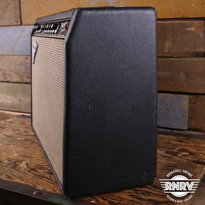 1966 Fender Deluxe Reverb 2-Channel 22-Watt 1x12" Guitar Combo image 7