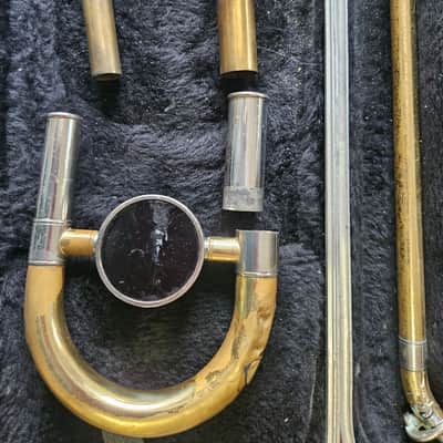 Martin Galaxy Brass Tenor Trombone, USA, Good if Repaired image 6