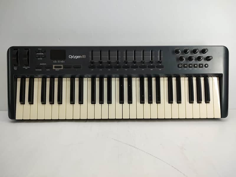 M-Audio Oxygen 49 MKIII MIDI Keyboard Controller 2014 - 2016 - Blue image 1