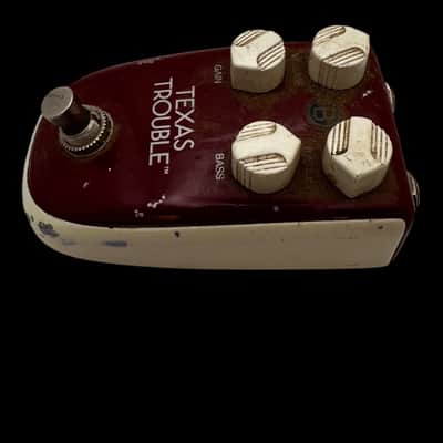 Danelectro Billionaire Texas Trouble Overdrive 2018 - Red/Cream X5486 image 2