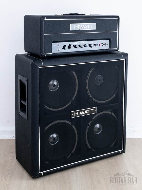 1979 Hiwatt Custom 100 DR103 Head + 1976 SE4123 4x12 w/ Sound City Fane 122190 image 1