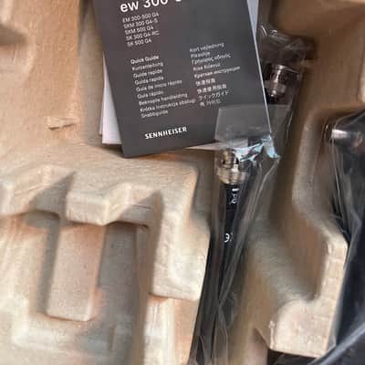 Sennheiser EW 500 G4-Ci1 Wireless Guitar System AW+ (Band: 470-558 MHz) 2010s - Black image 12
