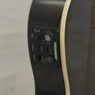 Used LTD TL-12 Acoustic Guitar Black image 12