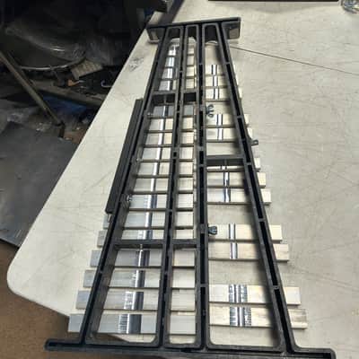 Musser M65 xylophone, 2-1/2 octave bells, with mallets Bild 4