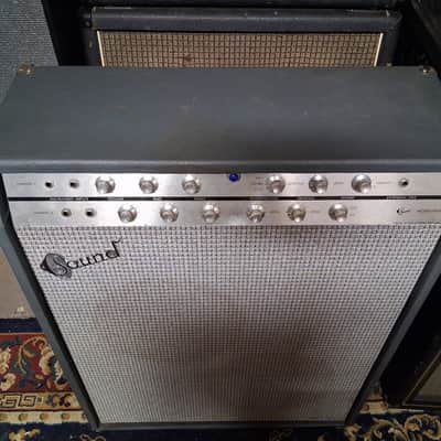 1960s Sound Electronics Corp X505R 2x12 30 Watt Guitar Amplifier Combo Rare Serviced image 4