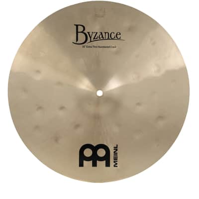 Meinl 16" Byzance Traditional Extra Thin Hammered Crash Cymbal